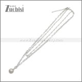 Stainless Steel Necklaces n003361S