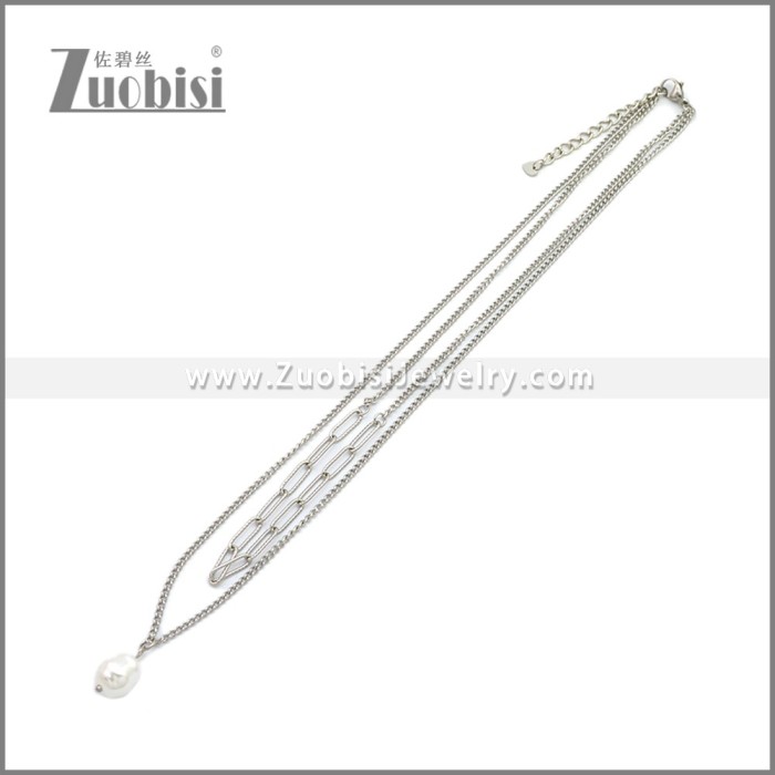 Stainless Steel Necklaces n003379S