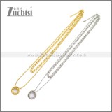 Stainless Steel Necklaces n003378G