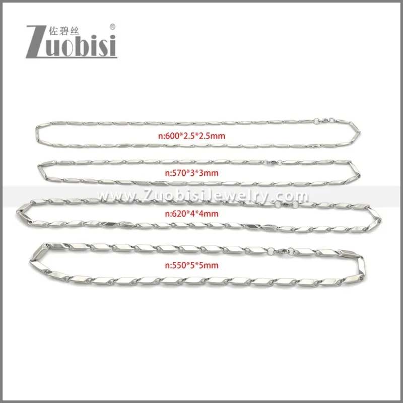 Stainless Steel Necklaces n003380S2
