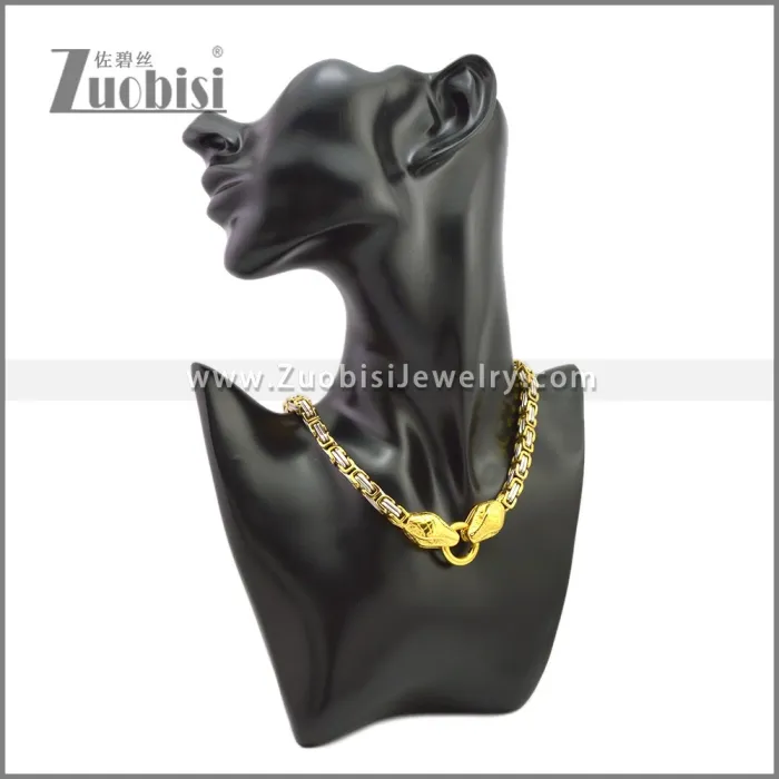 Stainless Steel Necklaces n003358GS