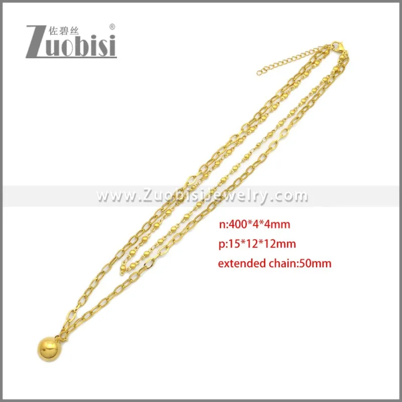 Stainless Steel Necklaces n003361G