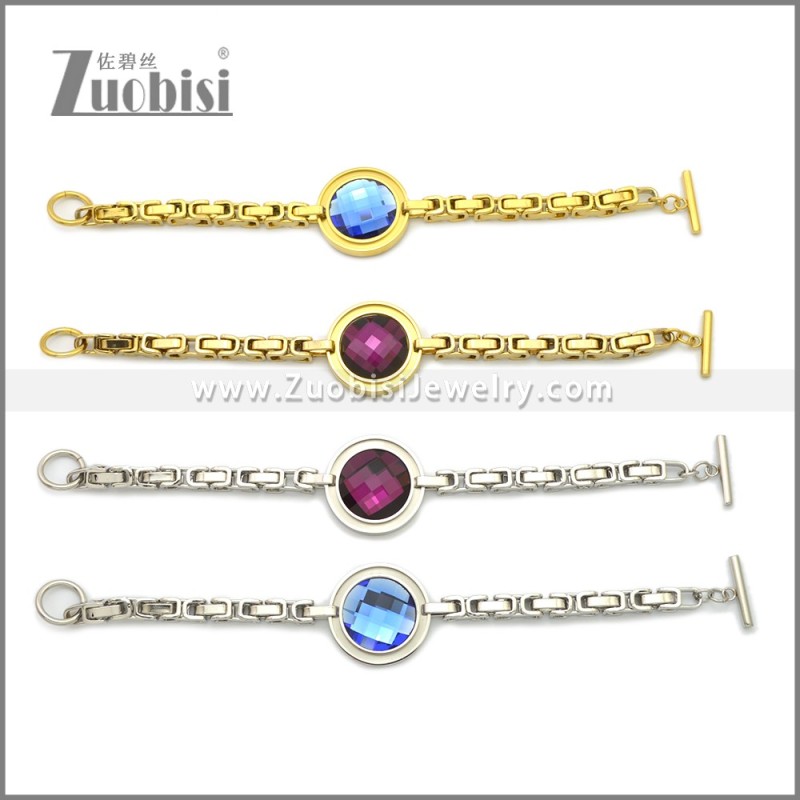 Stainless Steel Bracelets b010337S2