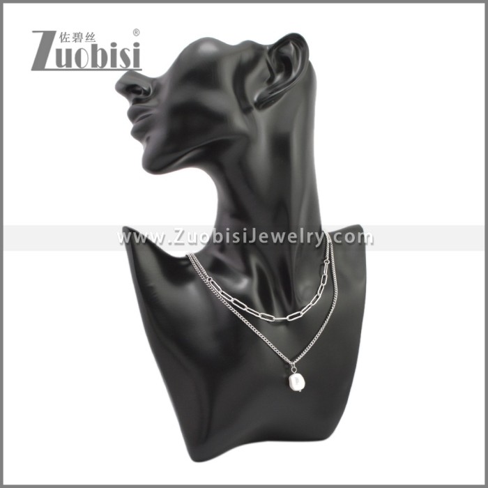 Stainless Steel Necklaces n003379S