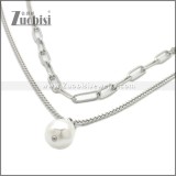 Stainless Steel Necklaces n003379S