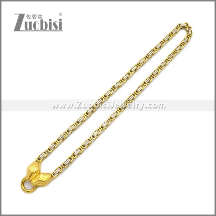 Stainless Steel Necklaces n003358GS