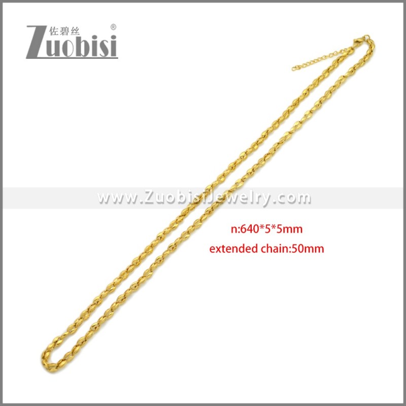 Stainless Steel Necklaces n003359G