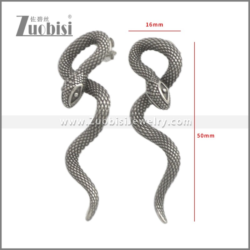 Stainless Steel Earrings e002283SA