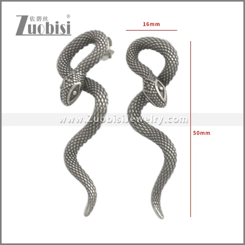Stainless Steel Earrings e002283SA