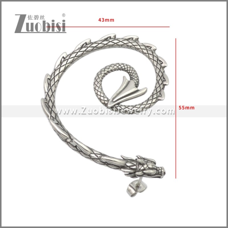 Stainless Steel Earrings e002282SA