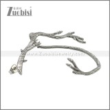 Stainless Steel Earrings e002274SA