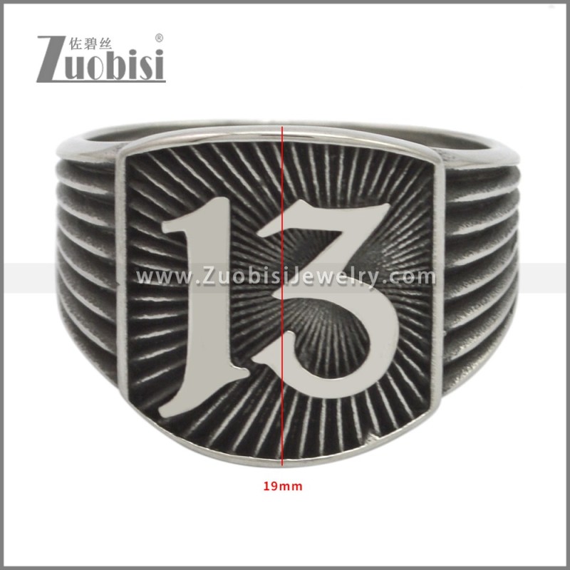 Stainless Steel Rings r009408SA