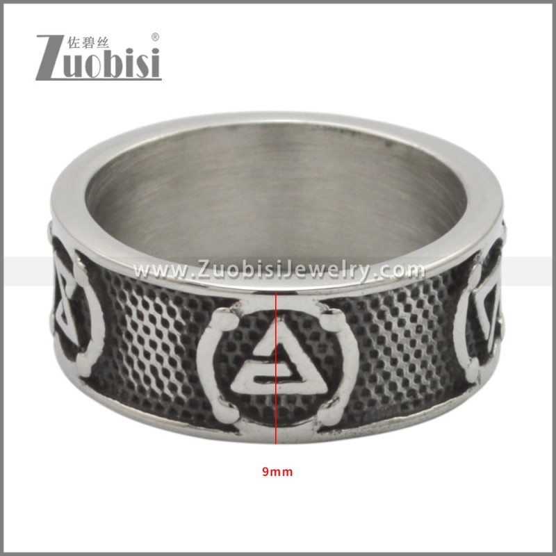 Stainless Steel Rings r009412SA