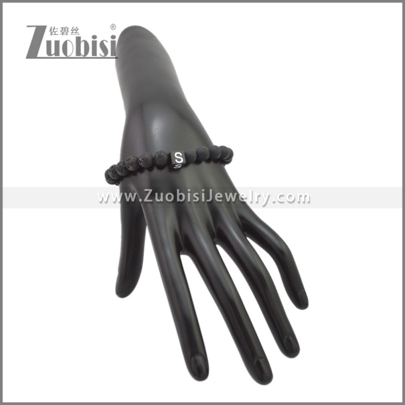 Natural Stone Lava Diffuser Aromatherapy Bracelet b010356H24