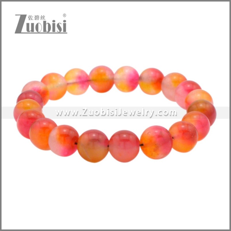 Dainty Custom Crystal Bead Healing Bracelet b010363C