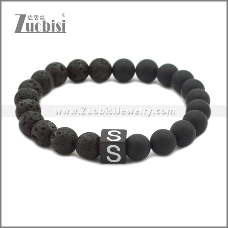 Natural Stone Lava Diffuser Aromatherapy Bracelet b010356H24
