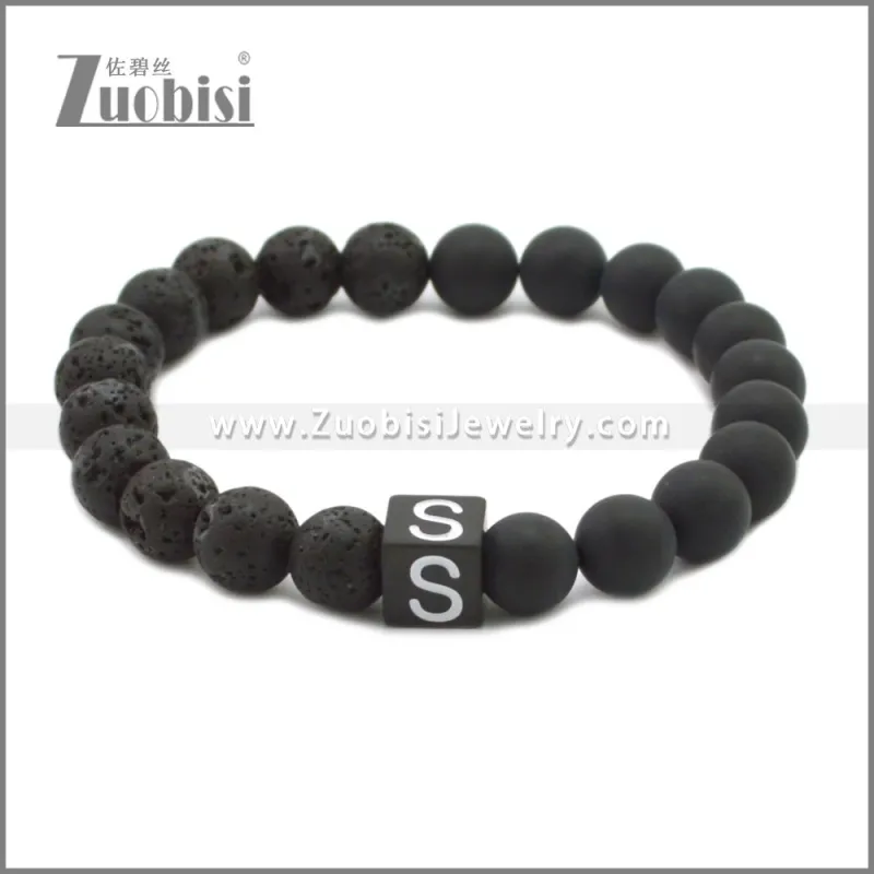 Natural Stone Lava Diffuser Aromatherapy Bracelet b010356H24