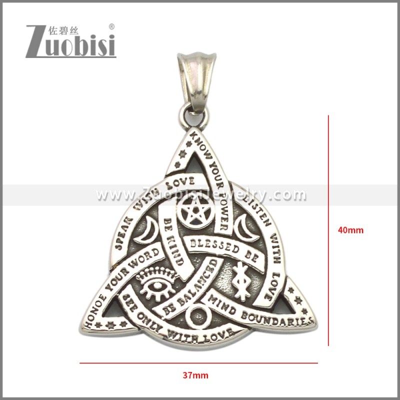 Stainless Steel Pendants p011456SA