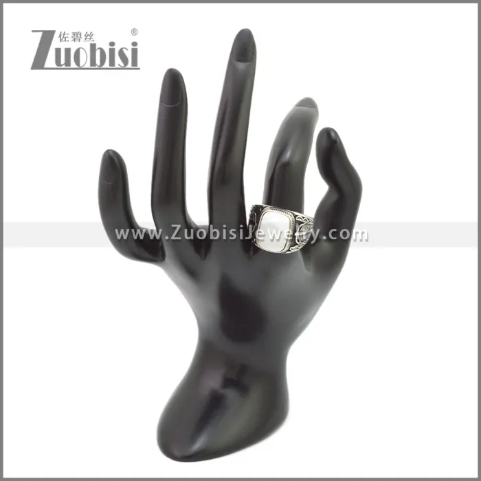 Stainless Steel Rings r009510SA2