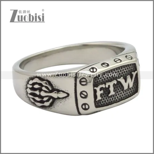 Stainless Steel Rings r009506SA