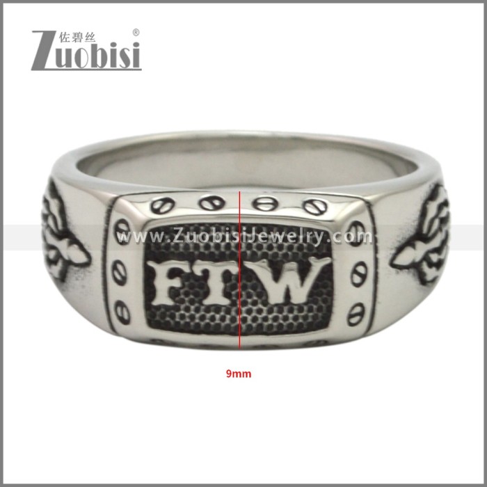 Stainless Steel Rings r009506SA
