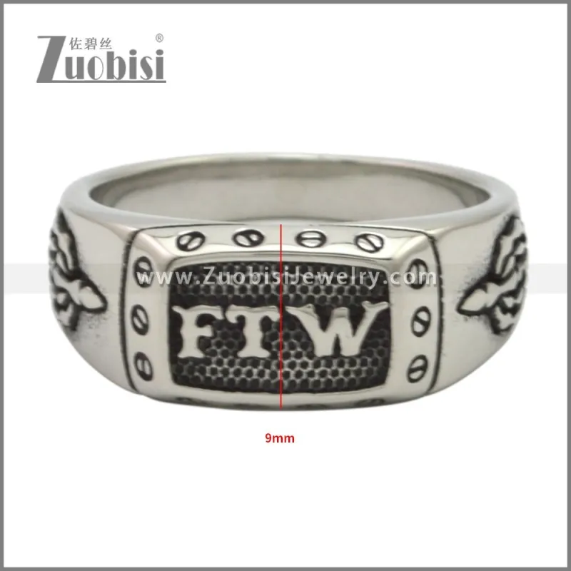 Stainless Steel Rings r009506SA