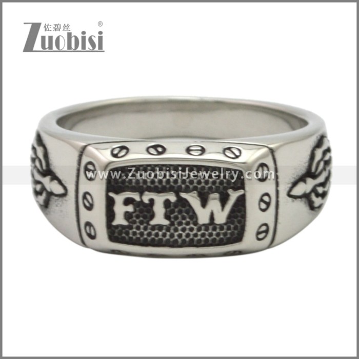 Stainless Steel Rings r009506SA