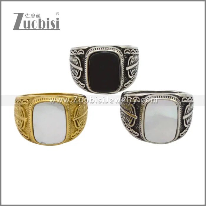 Stainless Steel Rings r009510SA2