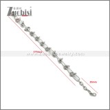 Stainless Steel Bracelets b010384S