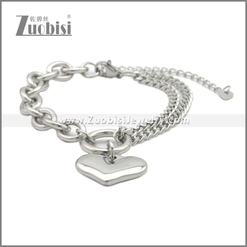 Stainless Steel Bracelets b010406S