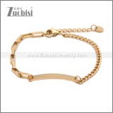 Stainless Steel Bracelets b010386R