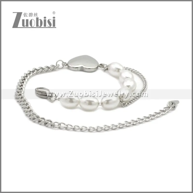 Stainless Steel Bracelets b010396S