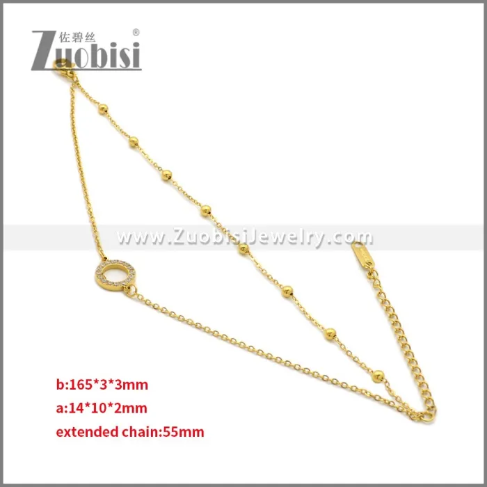 Stainless Steel Bracelets b010380G