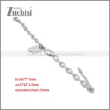 Stainless Steel Bracelets b010407S