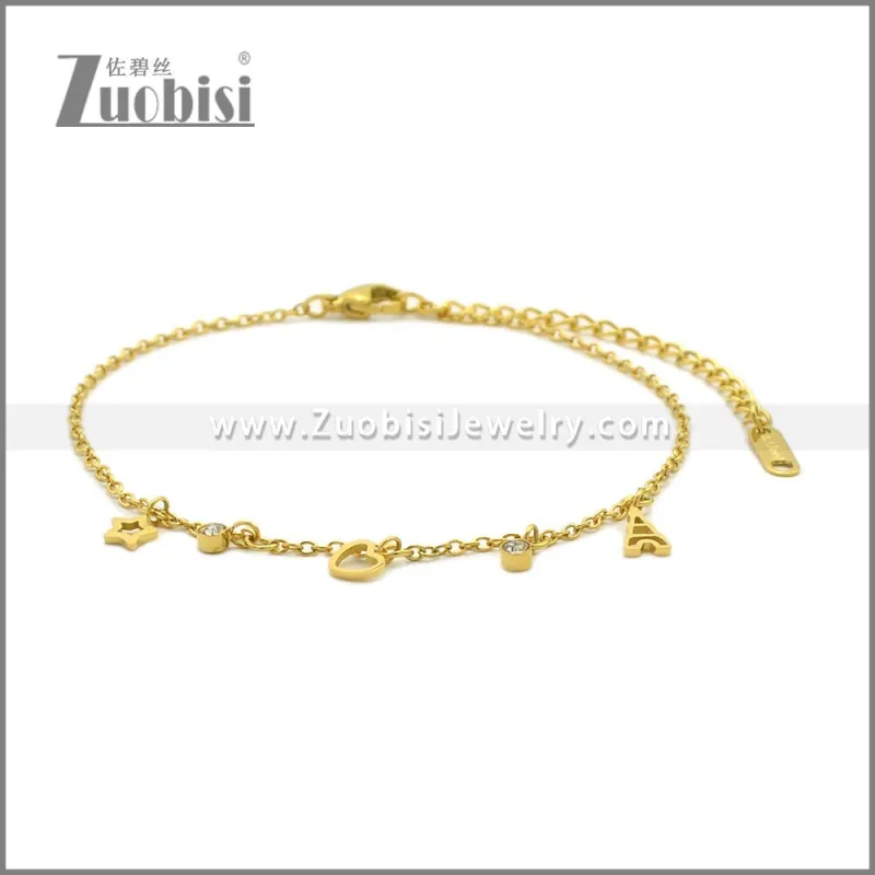 Stainless Steel Bracelets b010405G