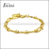 Stainless Steel Bracelets b010401G