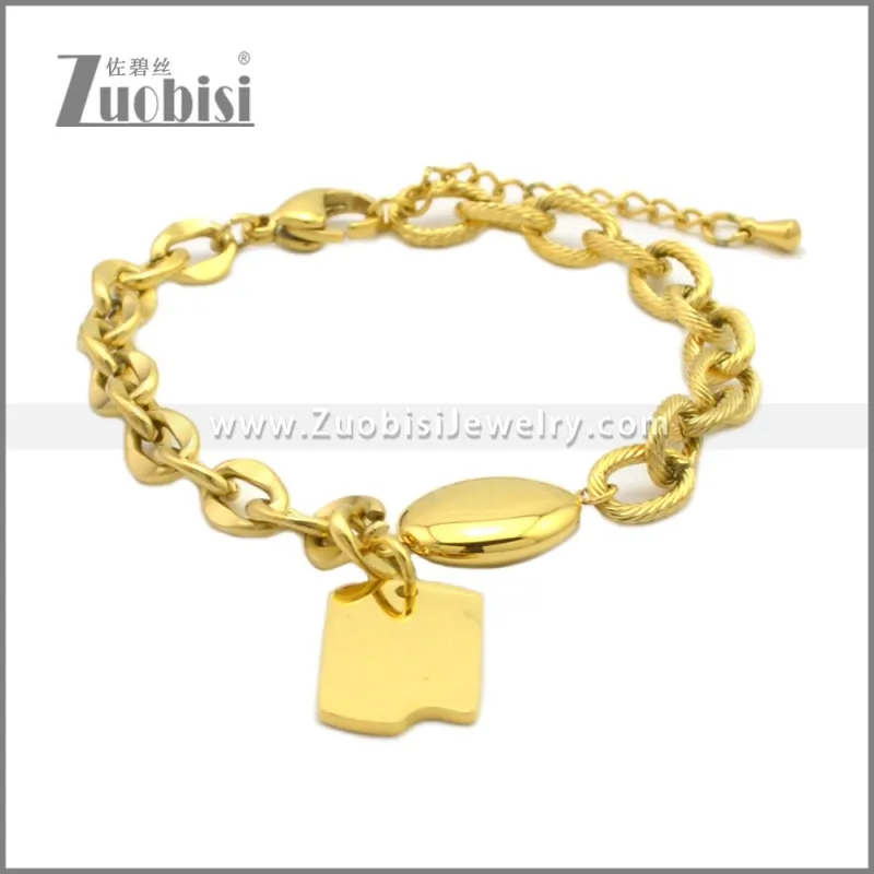 Stainless Steel Bracelets b010407G