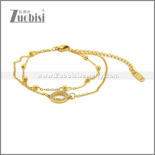 Stainless Steel Bracelets b010380G