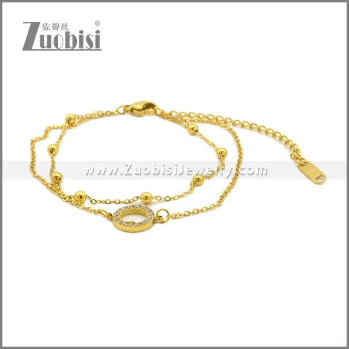 Stainless Steel Bracelets b010380G