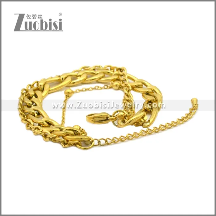 Stainless Steel Bracelets b010390G