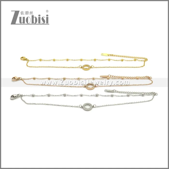 Stainless Steel Bracelets b010380G