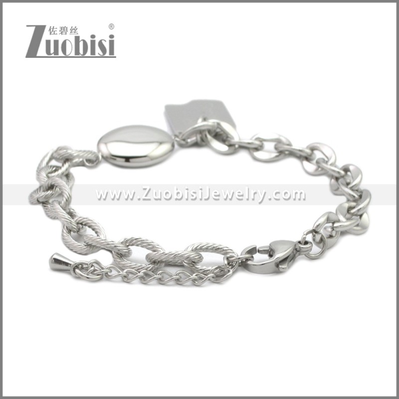 Stainless Steel Bracelets b010407S