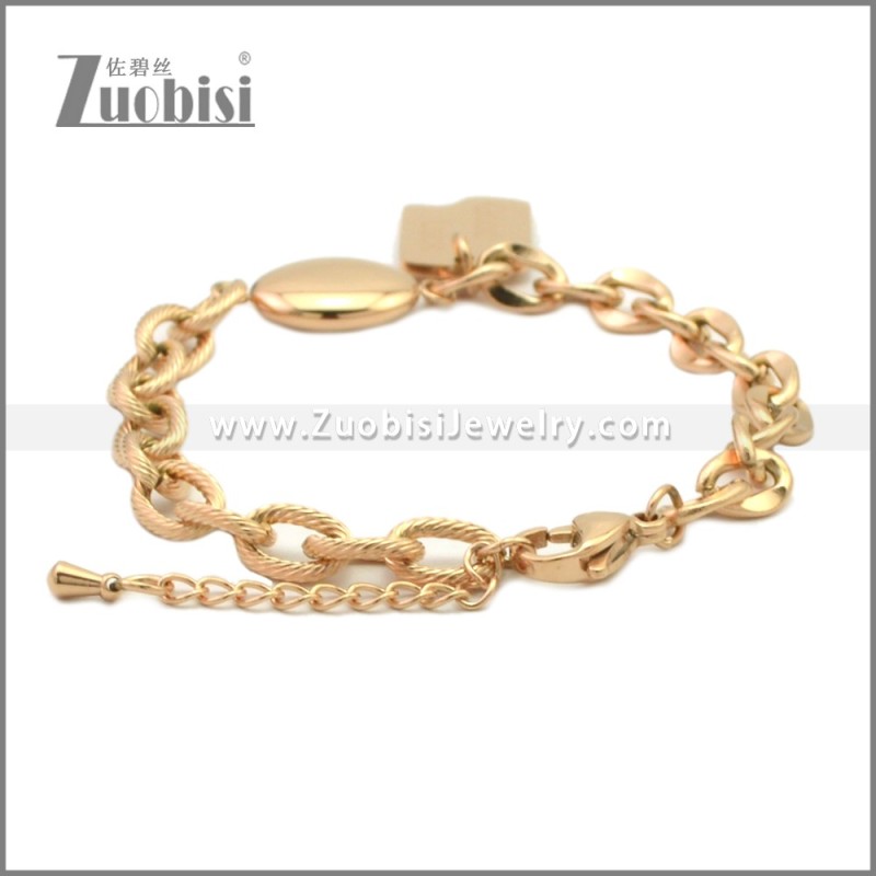 Stainless Steel Bracelets b010407R