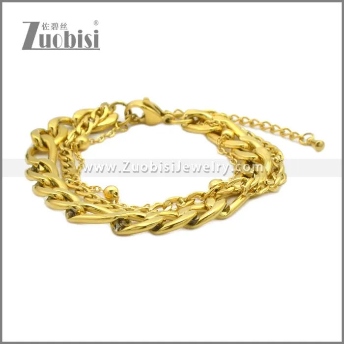 Stainless Steel Bracelets b010390G