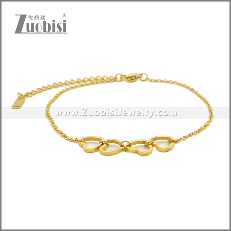 Stainless Steel Bracelets b010404G
