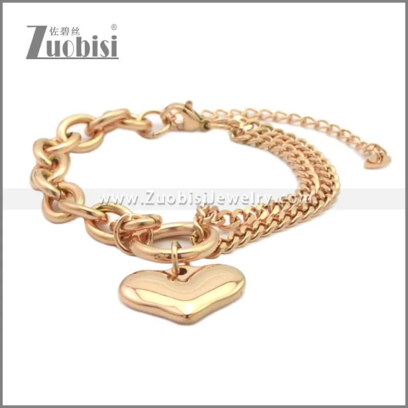 Stainless Steel Bracelets b010406R