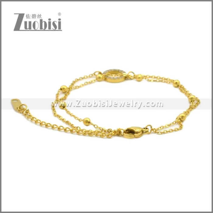 Stainless Steel Bracelets b010380G