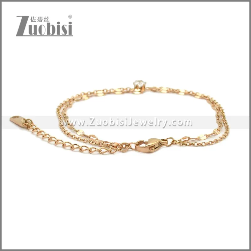 Stainless Steel Bracelets b010385R