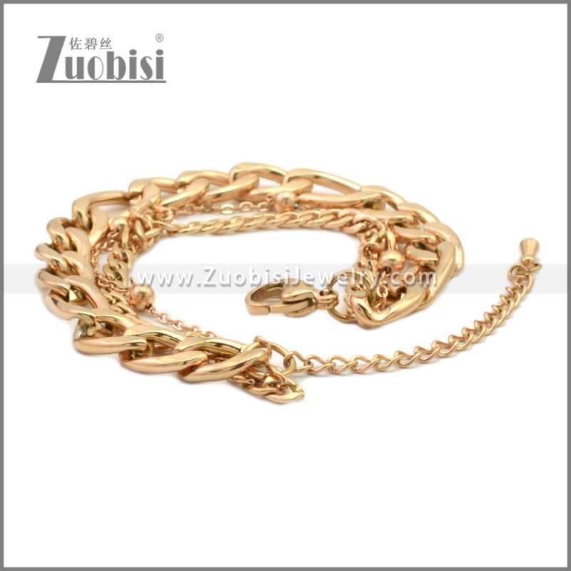 Stainless Steel Bracelets b010390R