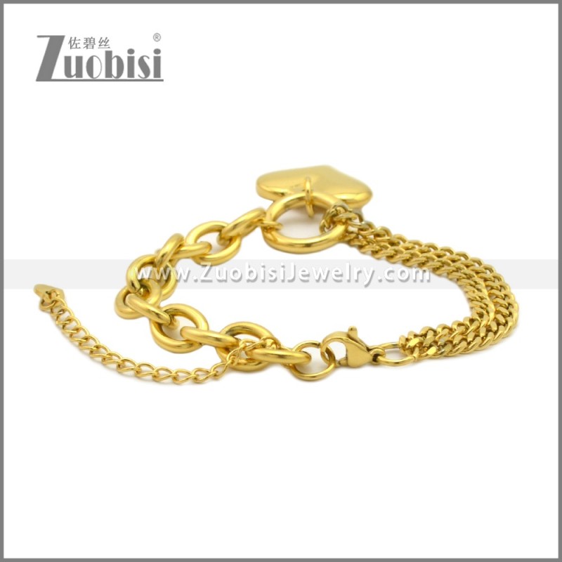 Stainless Steel Bracelets b010406G